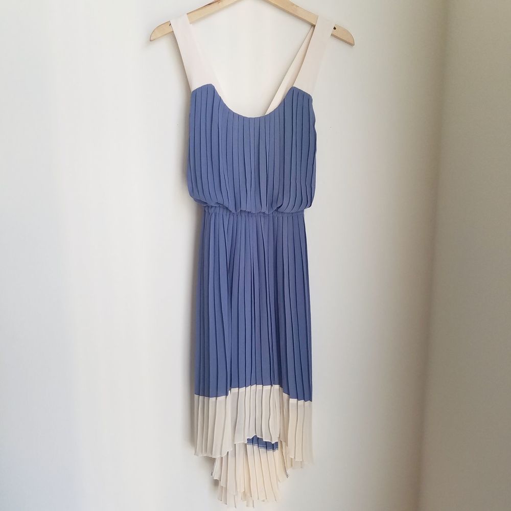 SOLD! JESSICA SIMPSON Hi-Lo Pleated Dress NWT - Picture 7 of 8